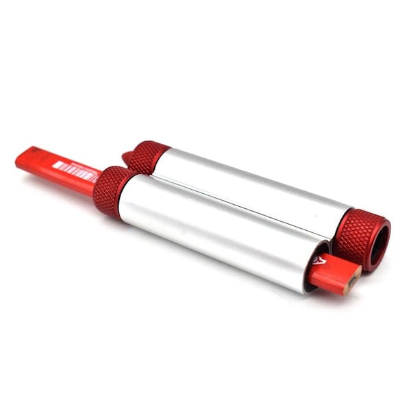 Big Horn Aluminum Body Dual Marker Holder for Carpenters Pencil/Lumber Crayon - DISPLAY PACK 19857 - main
